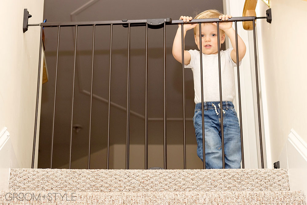 building a child friendly home post stairway