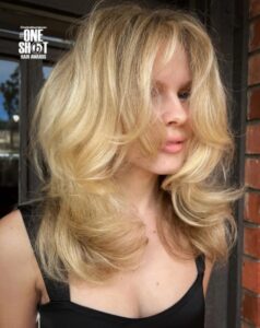 Shoulder-Length Cut with Voluminous Layers